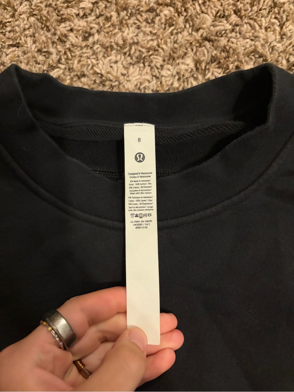 Lululemon Crew Neck - Picture 2 of 2